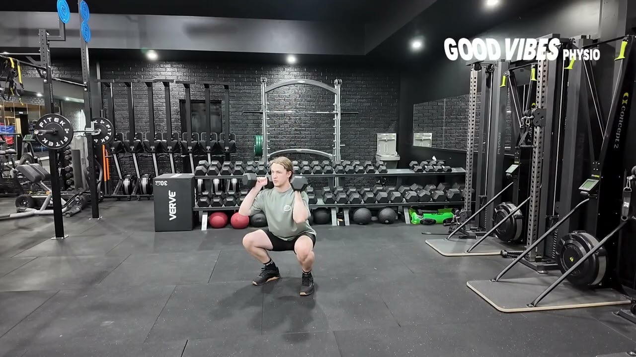 Dumbbell Front Squat – Build Leg Strength with Upright Squat Form