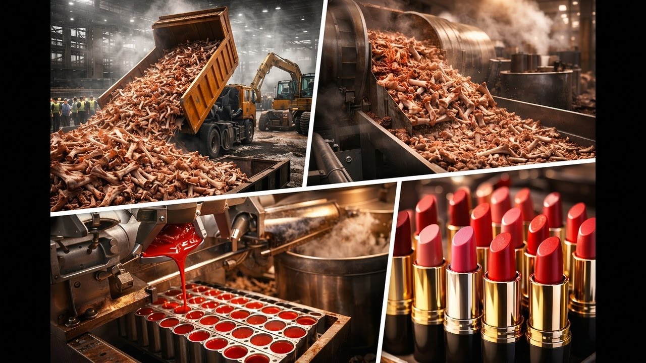Your Lipstick Contains What? The Shocking Truth About Factory Processing