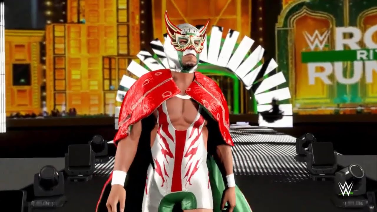 WWE - El Grande Americano vs El Grande Americano Original Royal Rumble Riyadh 2026 WWE2K25 AAA Match