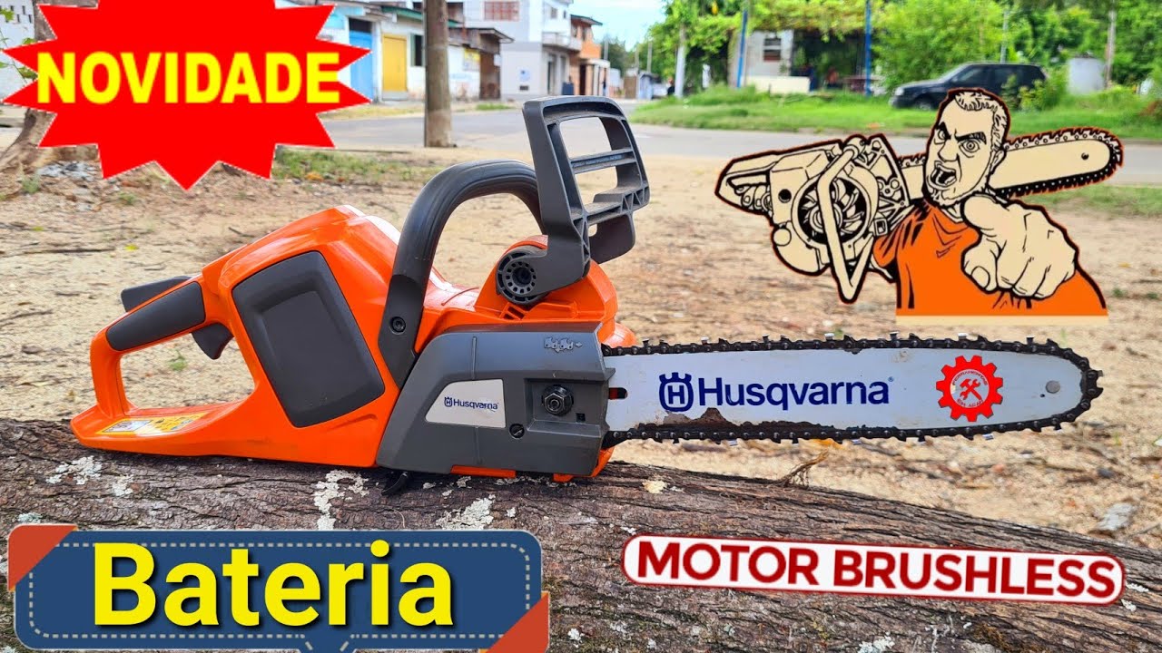 TEM SURPRESA ABRA O VIDEO... Motosserra Husqvarna a Bateria 36V 536 LiXP ( MOTOSSERRA STIHL)
