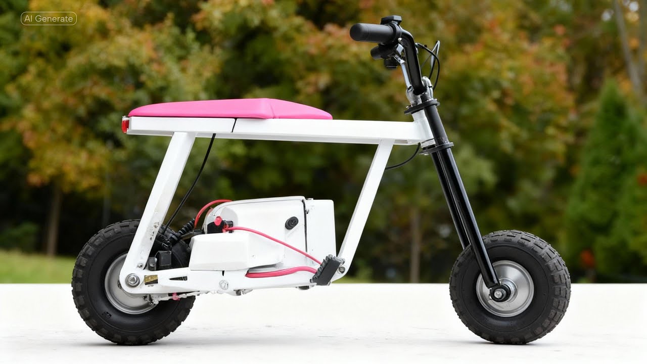 $300 Electric Mini Bike from Hoverboard