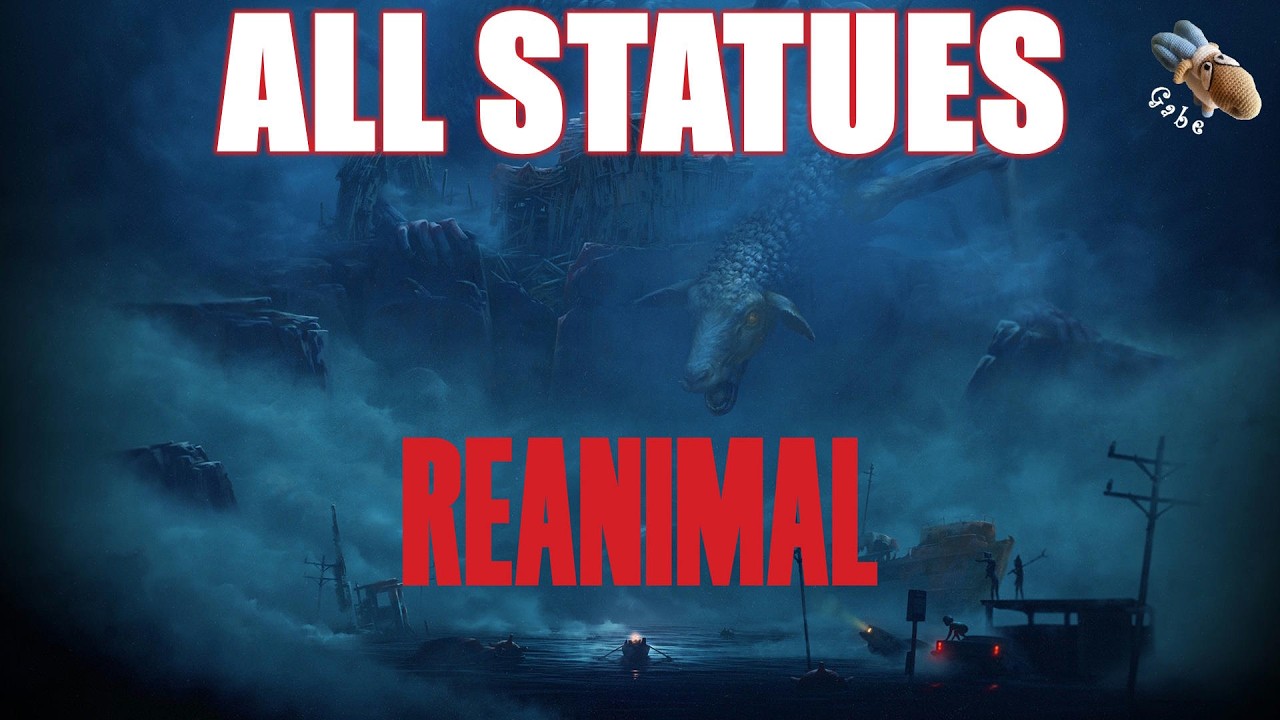 REANIMAL - All 5 Statue Locations (100% Collectible Guide)