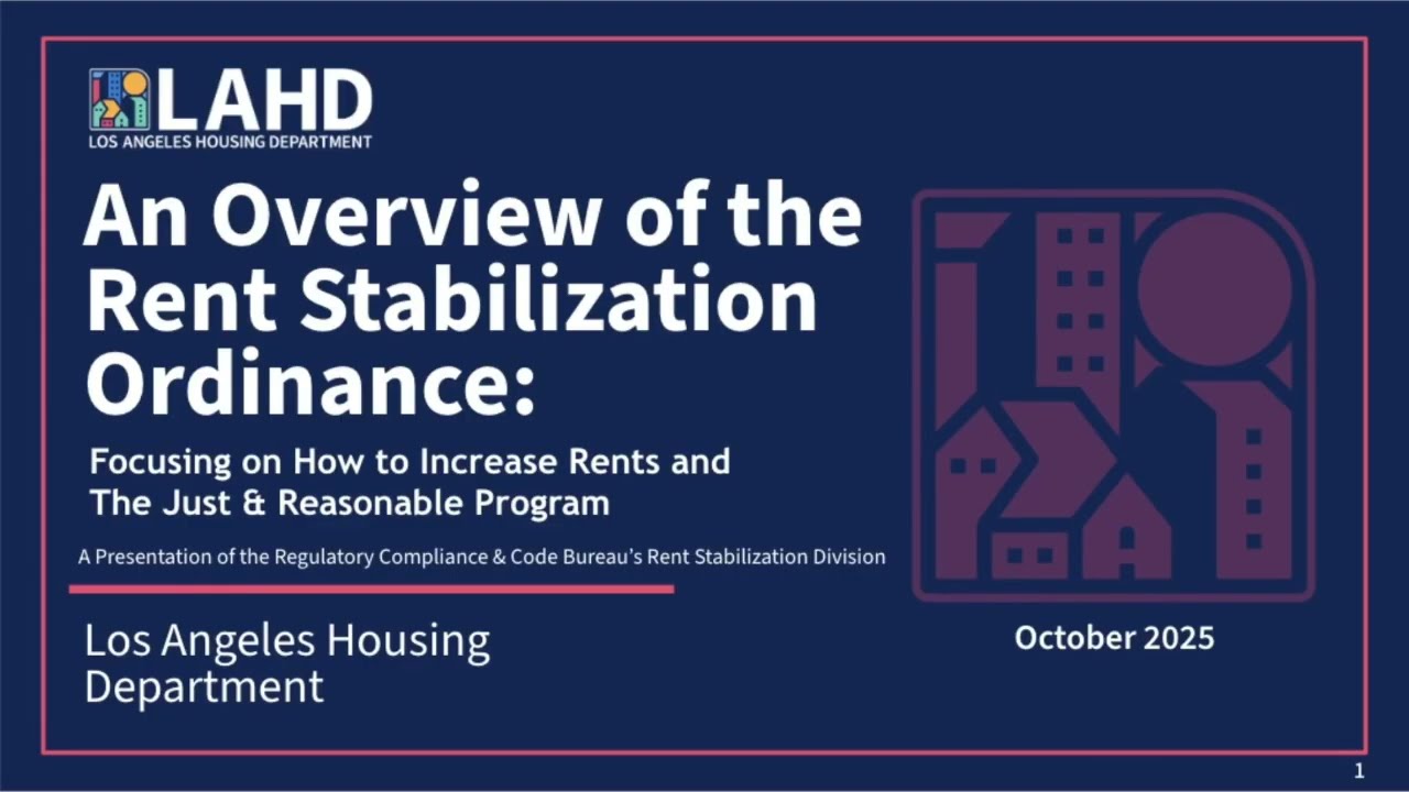 For Landlords - How to Apply for a Just & Reasonable Rent Increases Under the RSO