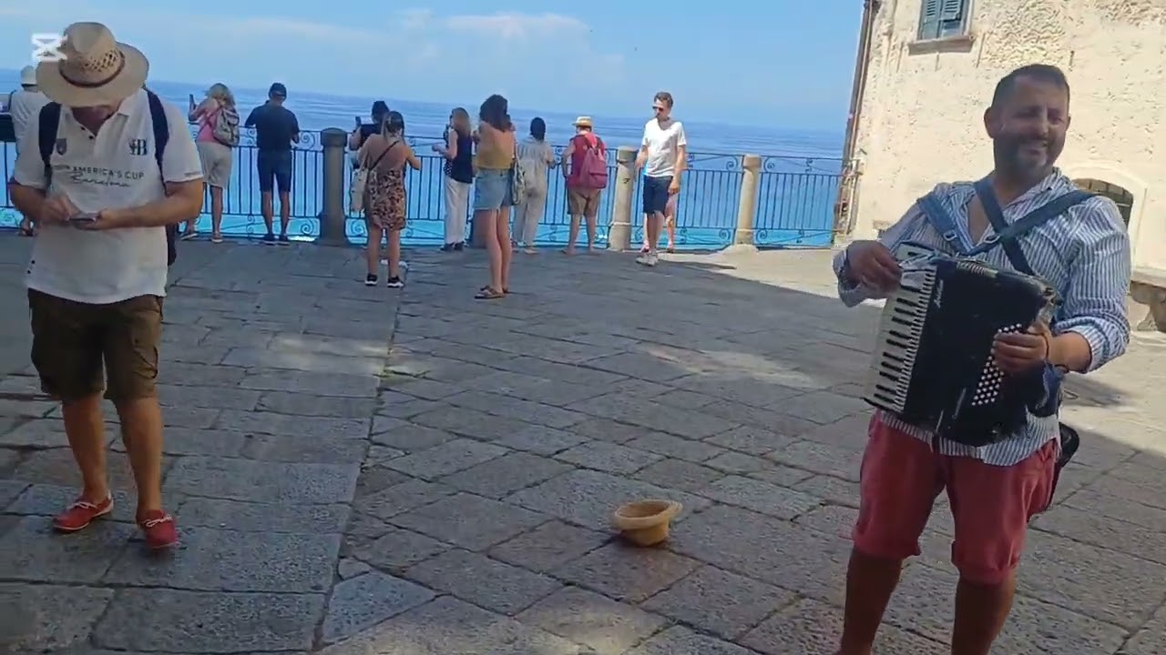 TROPEA - Stolica Kalabri. Spacer po mieście, plaża Tropea, Camping  del Convento, Santa Maria Isola