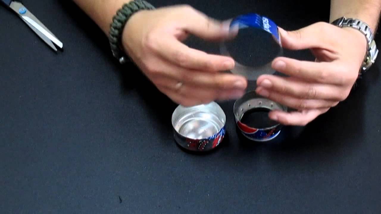 EDC Ekwipunek Dźwigany Codziennie - Jak zrobić palnik na alkohol / alcohol stove