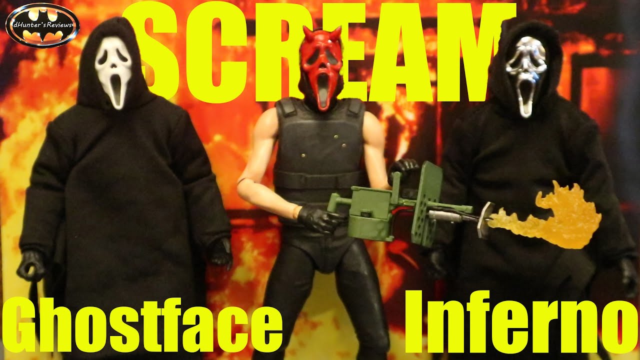 NECA Ghostface Inferno Scream Ultimate Action Figure Review & Comparison