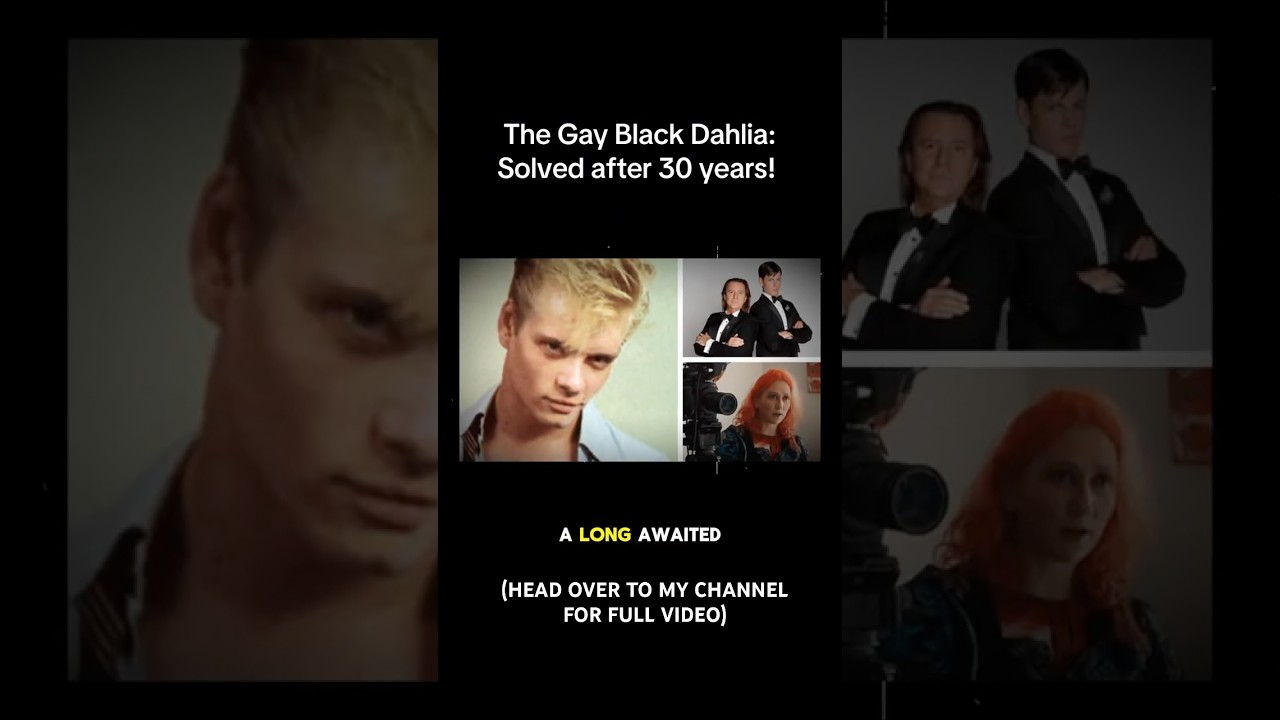 Amateur Sleuths Solve 30 Year Old Case: The Gay Black Dahlia #lgbtq #truecrime #billylondon
