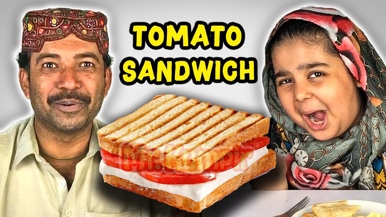 Tribal People Try Tomato Sandwich For The First Time