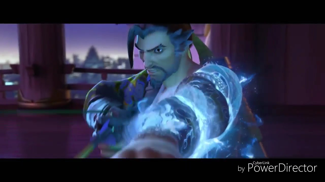 【OVERWATCH鬥陣特工】半藏和原氏开大[竜が我が敌を喰らう]