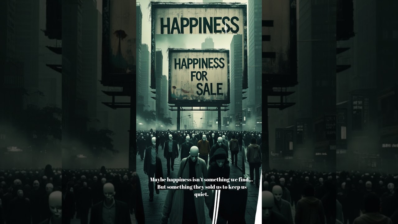 What if happiness is just a marketing scam