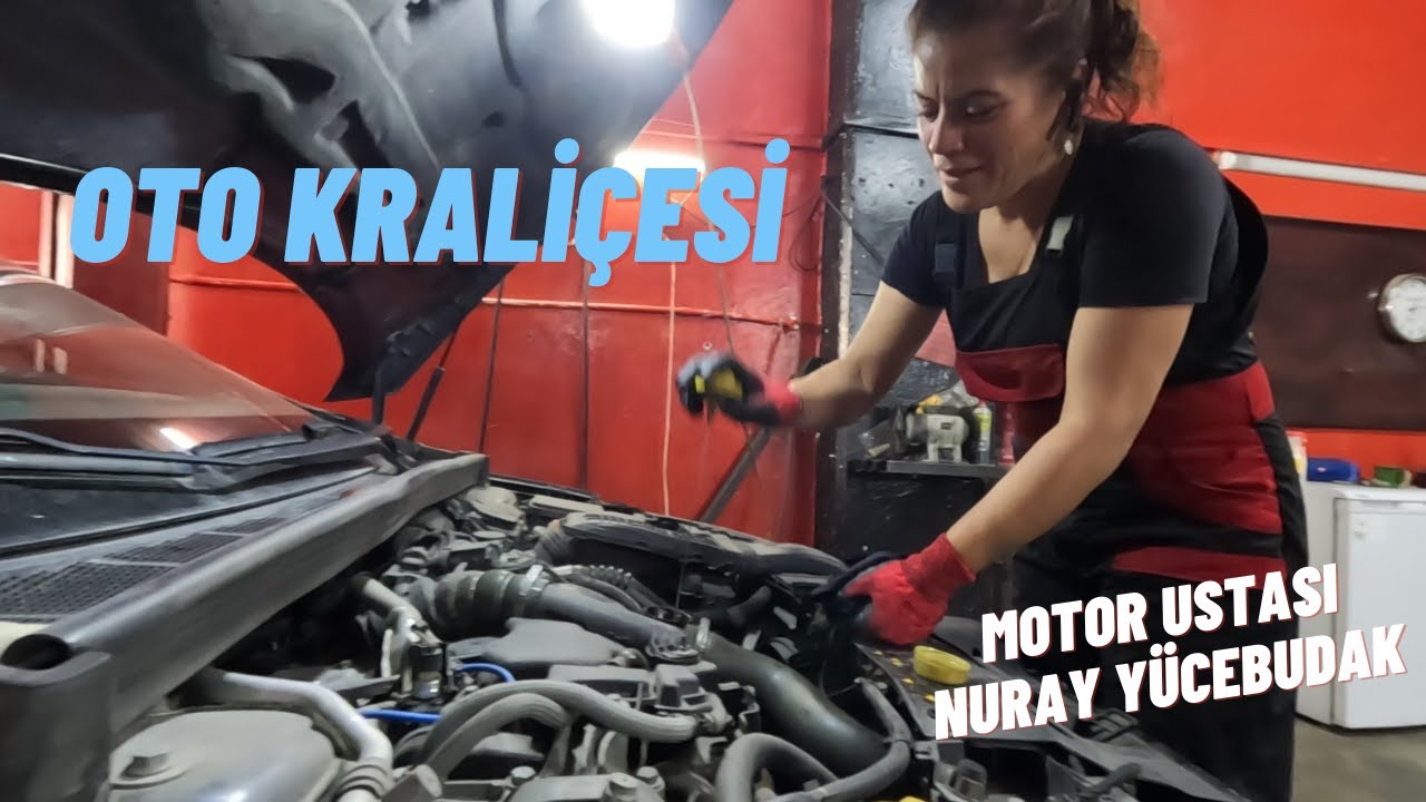 MOTOR USTASI KADIN - ERKEK İŞİ YAPAN KADINLAR - NURAY USTA SANAYİ SİTESİNDEKİ TEK KADIN... İSTANBUL