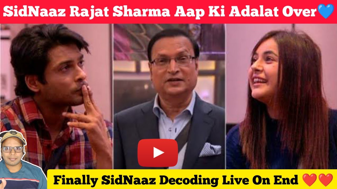 [18 FEB] SidNaaz Aap Ki Adalat Task Over🔥 (Epi Day 136 PART 3)😍 Finally SidNaaz Decoding Live Ended💫