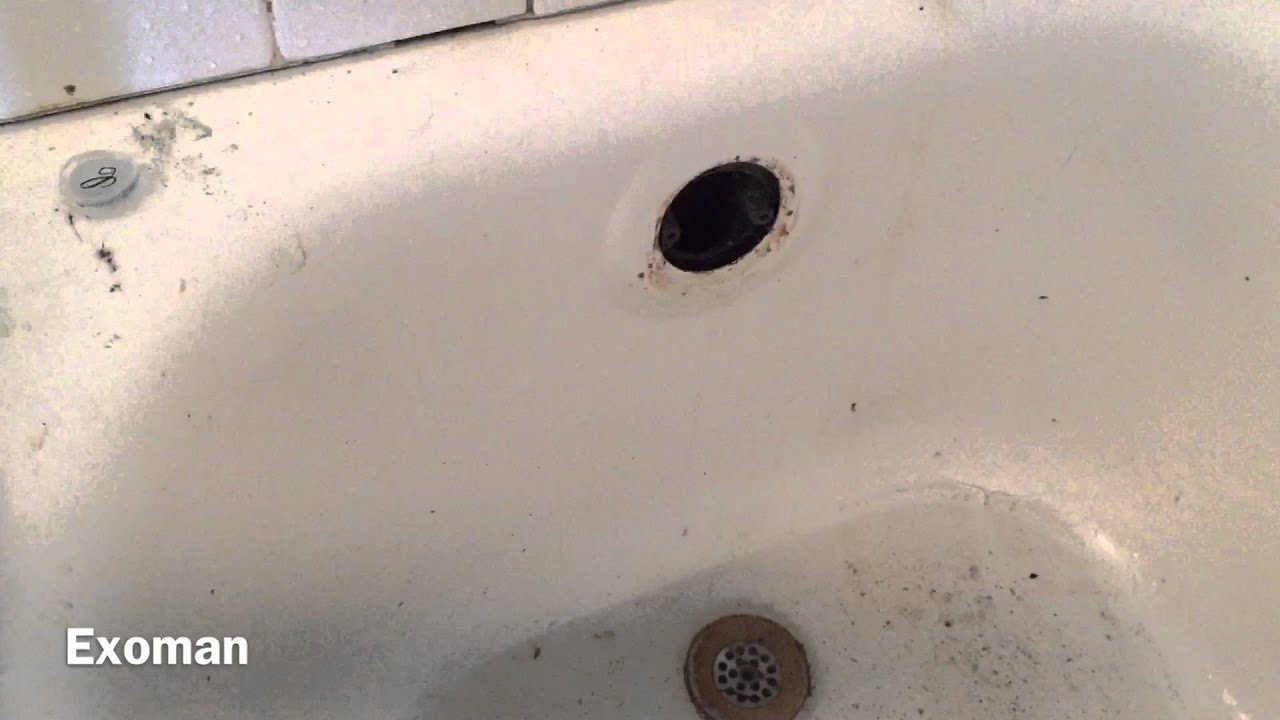 How to clear a clogged drain in an old tub from the 60's -70's