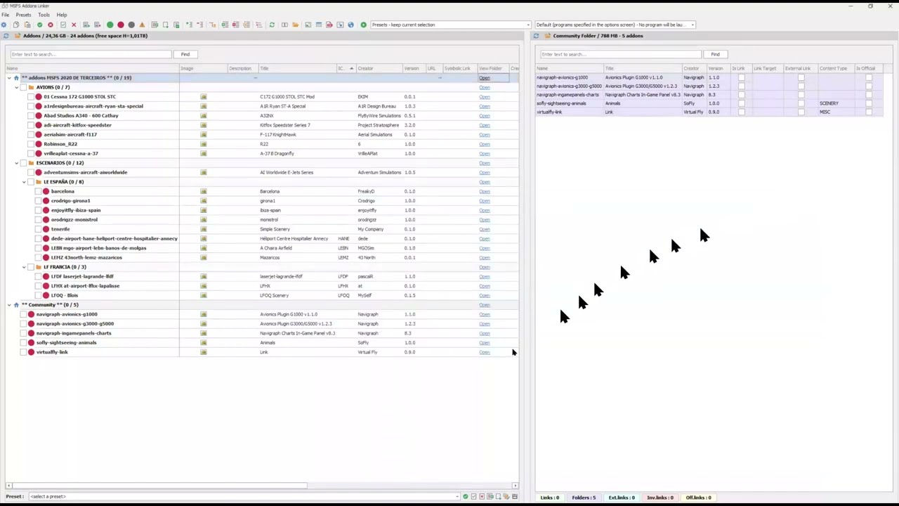 MSFS 2020 ADDONS LINKER