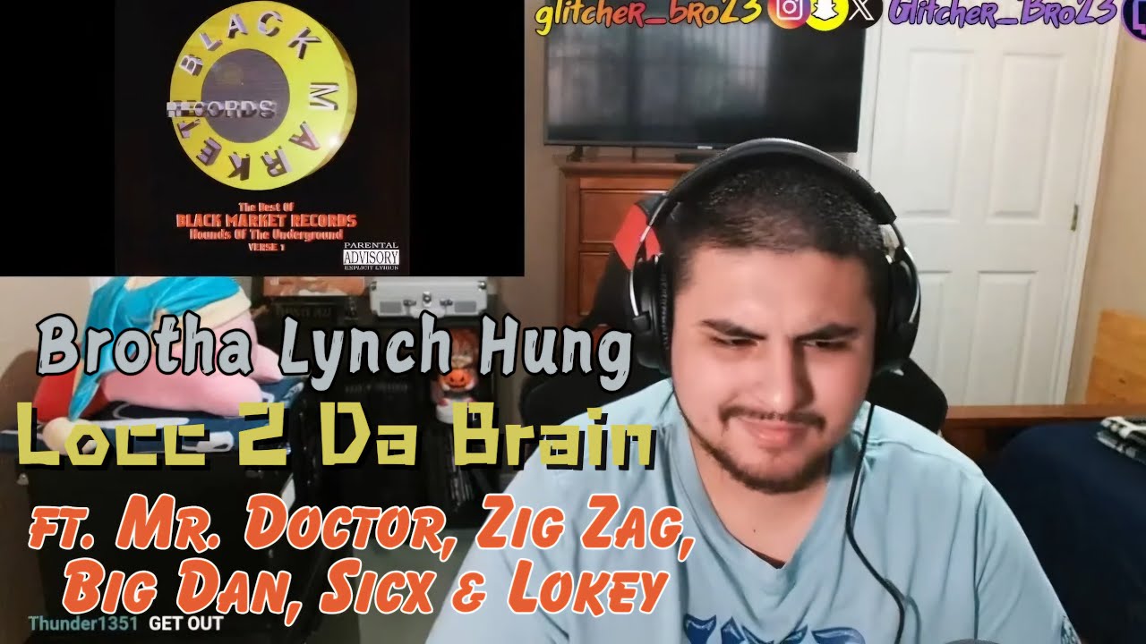 Brotha Lynch Hung - Locc 2 Da Brain (ft. Mr. Doctor, Zig Zag, Big Dan, Sicx & Lokey) | REACTION