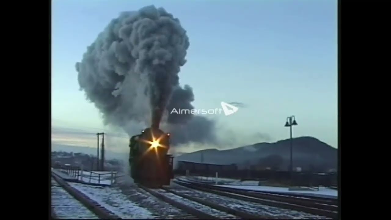 Western Maryland #734 on a photo charter on January 6 & 7, 2001 Part 2