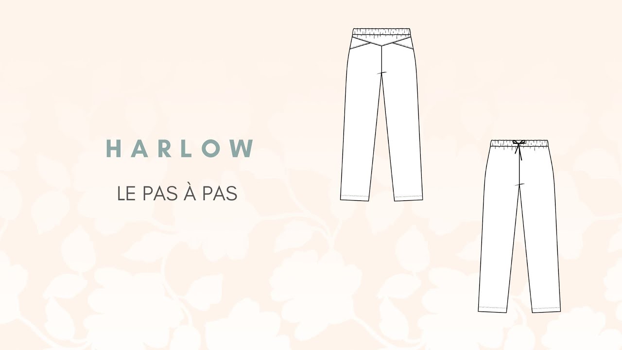 TUTO COUTURE : le pantalon Harlow