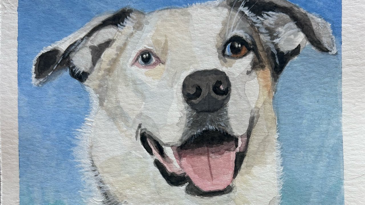 Wally Boy. Watercolor/acrylic on paper.