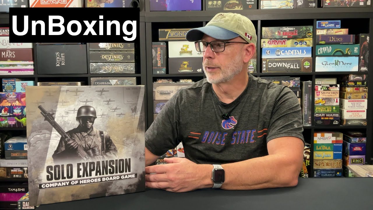 TDG: Company of Heroes: Solo Expansion распаковка с Рэем