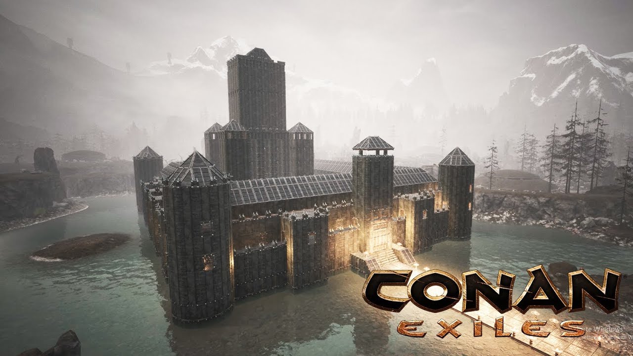 Conan Exiles - Castle of the Damned 👻 (Speed Build)