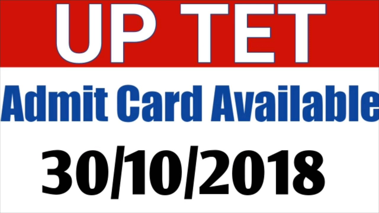 UPTET ADMIT CARD 2018 DOWNLOAD AVAILABLE AT EVENING TODAY ||