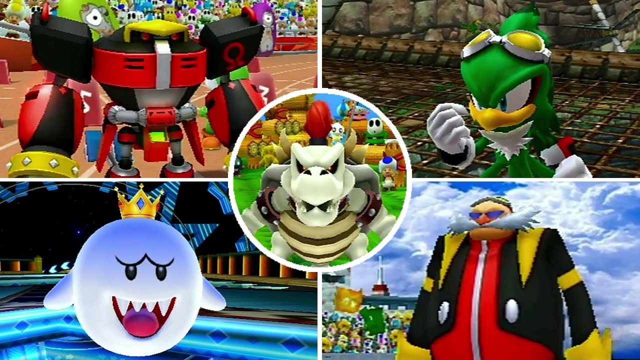 Mario & Sonic at the London 2012 Olympic Games - All Bosses