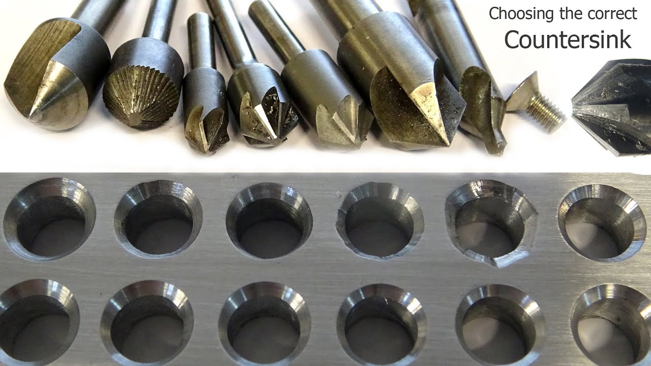 Countersink Selection- Everything you need to know (for aluminum)
