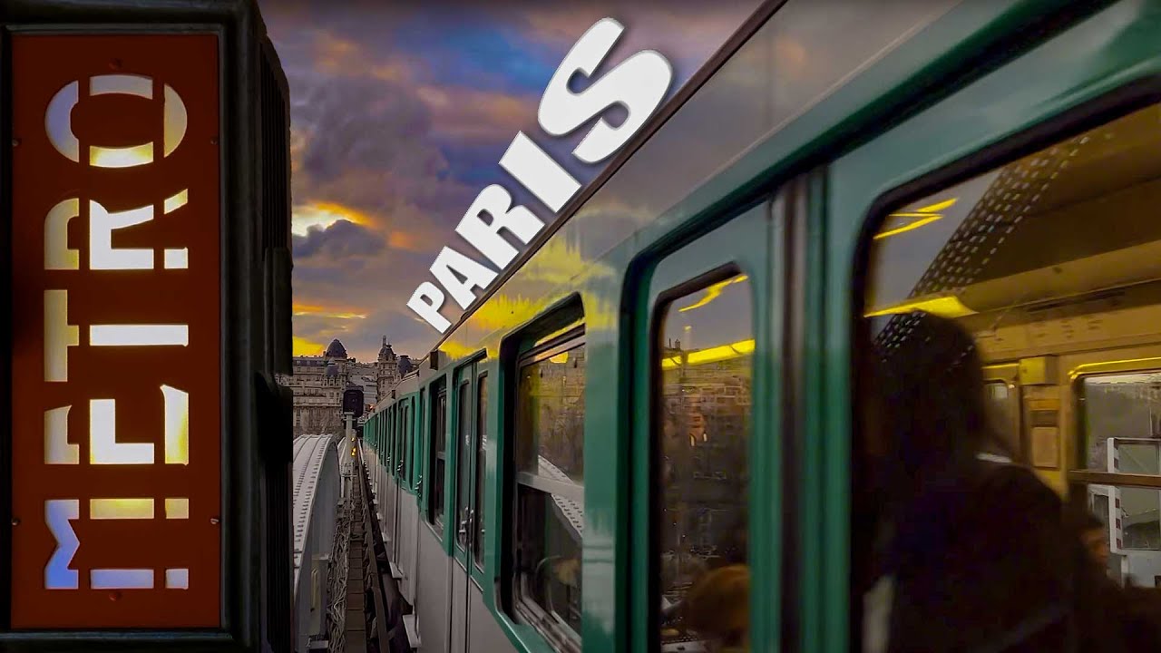 Paris, France 🇫🇷 | Travel By Metro | Walking Tour | Ultra HD 8K