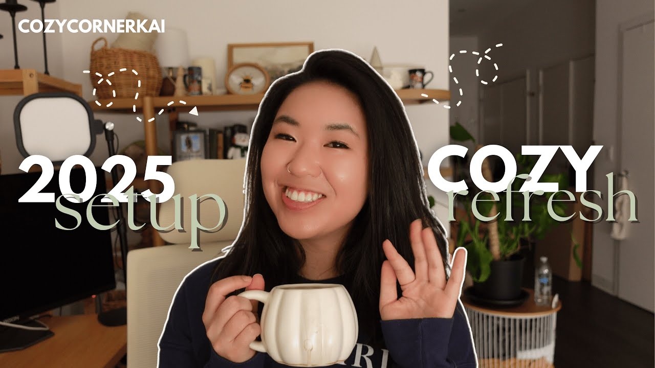 2025 COZY SETUP REFRESH🌱 |  Updating My Gaming Space + Mini Desk Tour