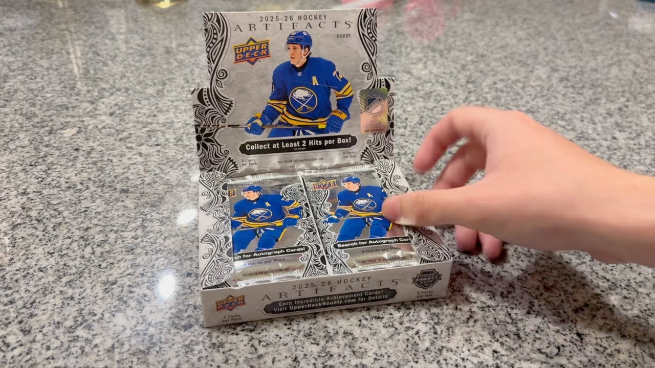 2025/26 Upper Deck Artifacts Hockey Hobby Box Opening!!!