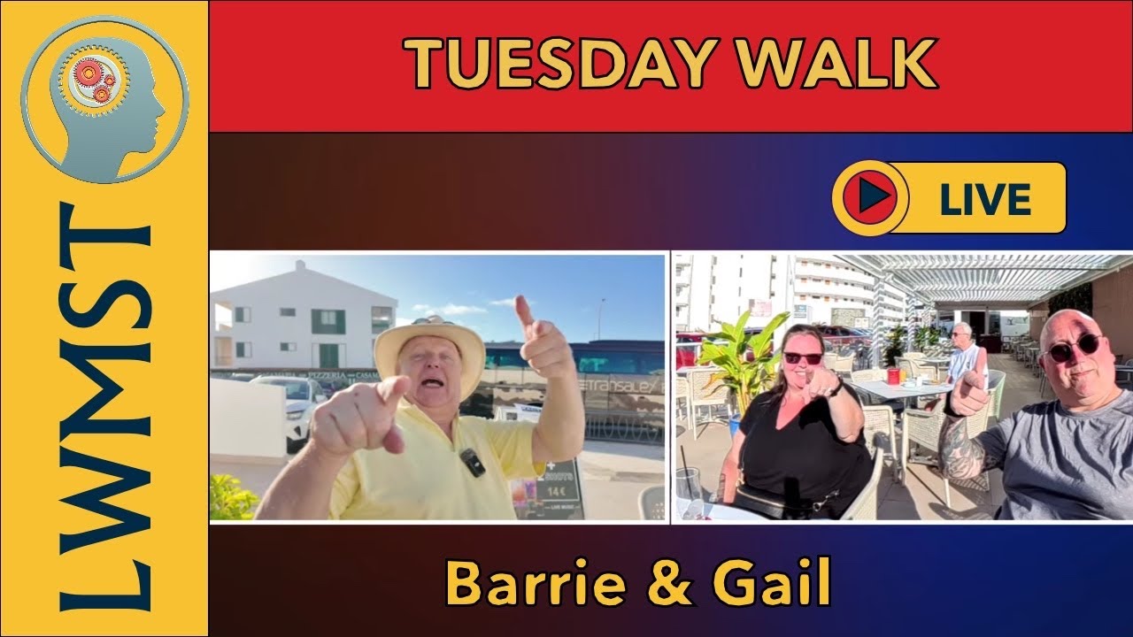Coffee at the Malibu Albatross | Everyday Life in Tenerife with Barrie and Gail