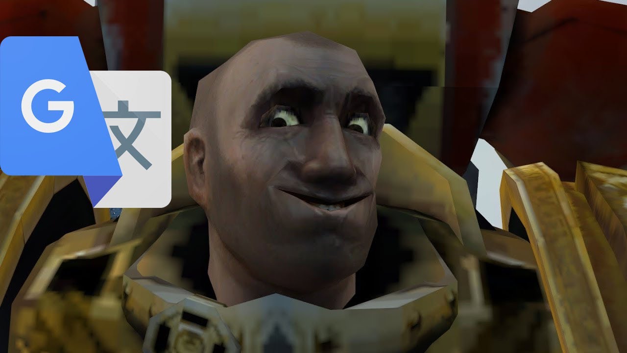 Boreale's speech but Google-translated out of existence