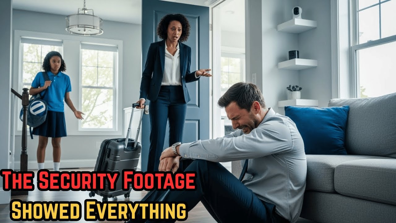 I Came Home And Saw My Husband Crying. My Daughter Didn't Know Why. But When I Checked The Cameras…