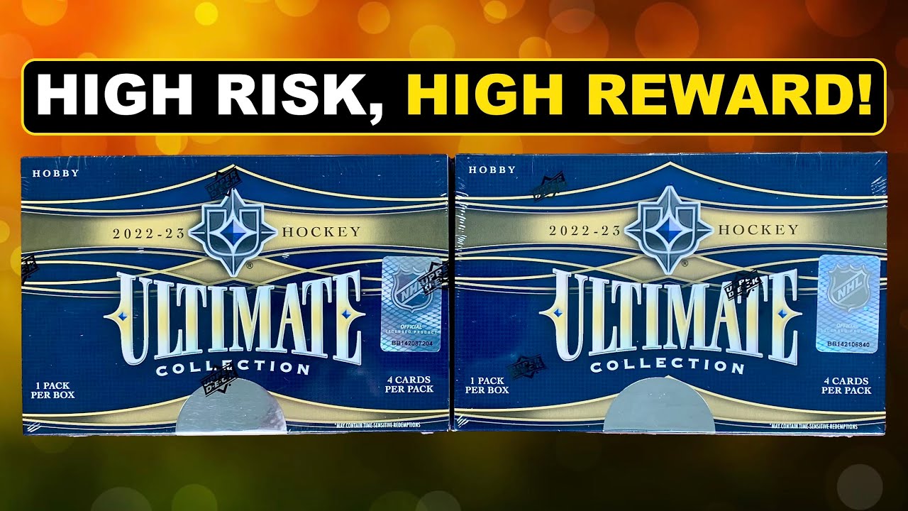 Opening 2 Boxes of 2022-23 Ultimate Collection Hockey Hobby