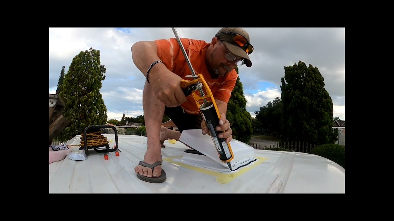Campervan Conversion - This week we installed two Ranger Roof Vents.