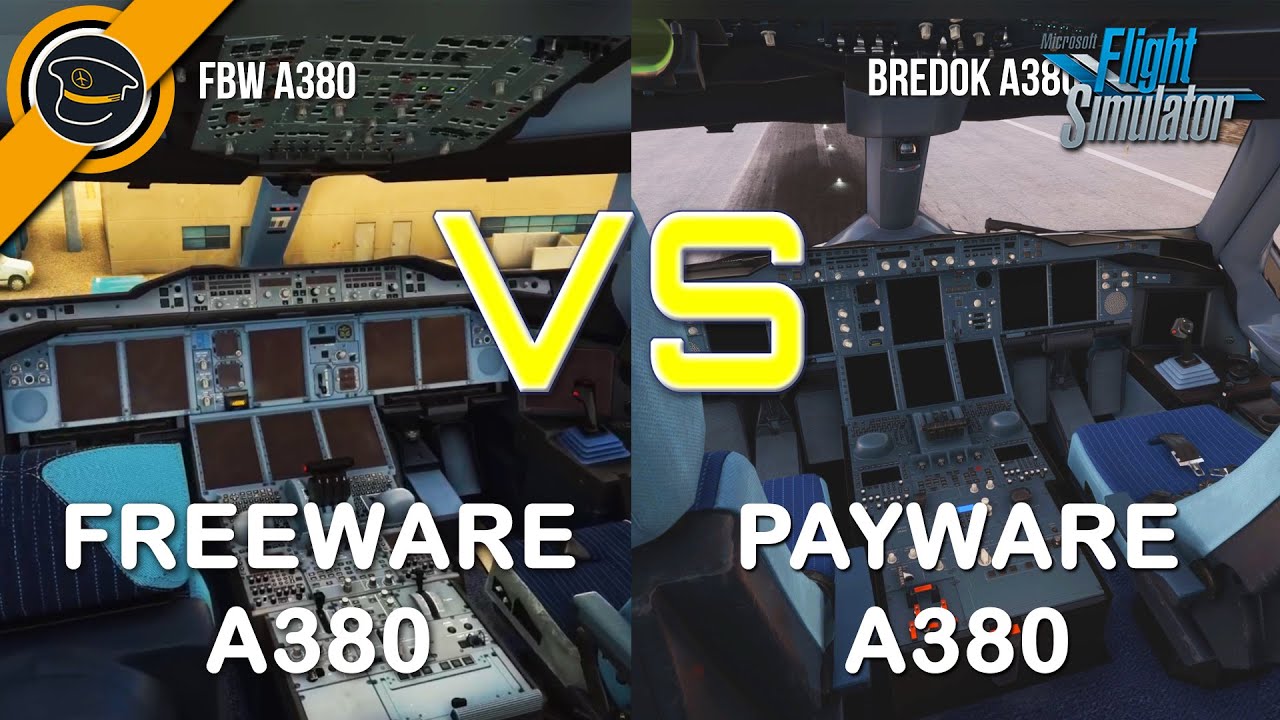Bredok A380 vs FlyByWire a380 (trailer) / MSFS2020