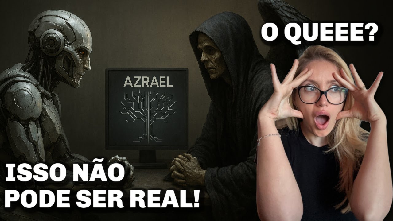 Examinaram AZRAEL (o anjo da MORTE) com INTELIGÊNCIA ARTIFICIAL e algo INESPERADO apareceu!