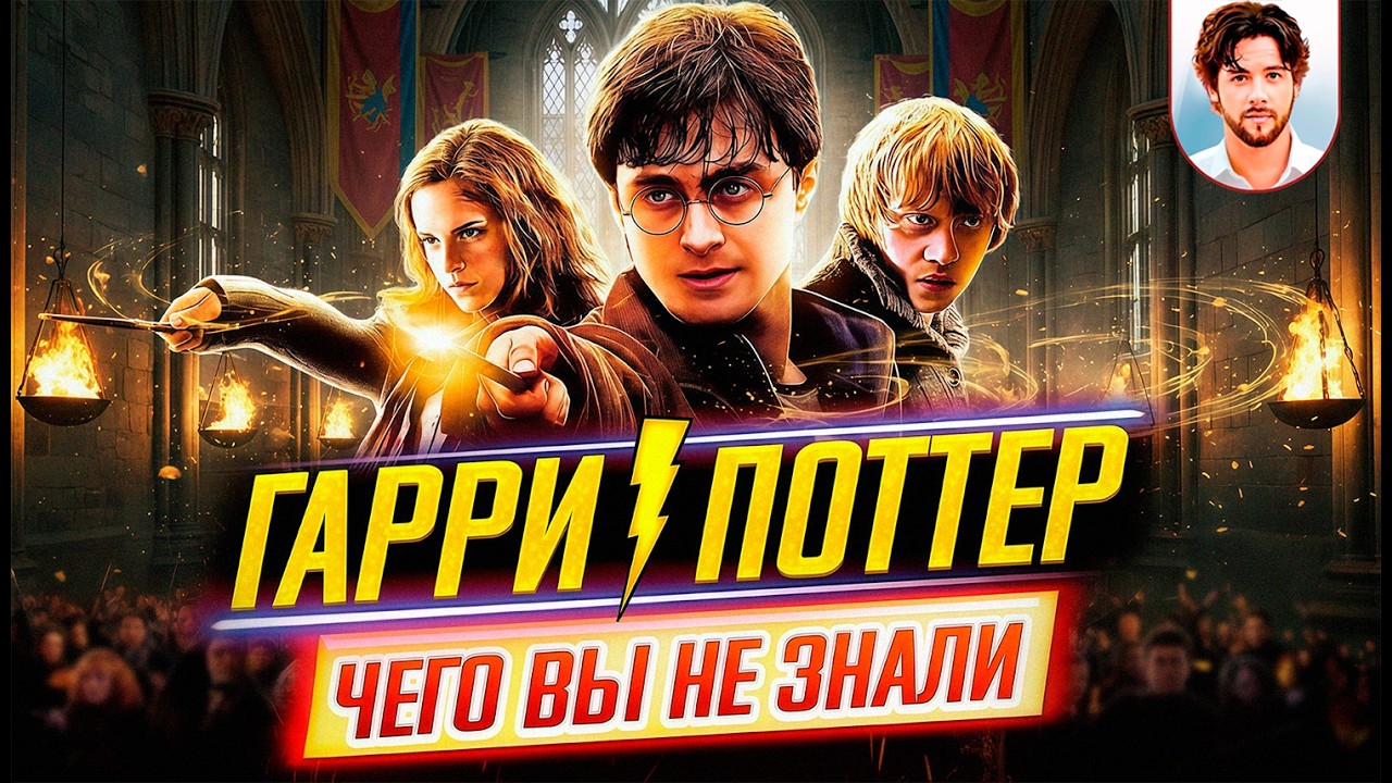 Гарри Поттер (все фильмы) - Самые интересные факты - ЧЕГО ВЫ НЕ ЗНАЛИ о фильмах // ДКино