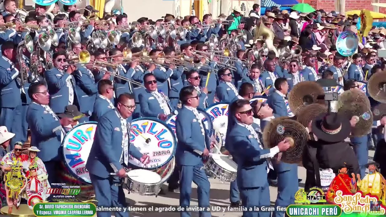 ►►BANDA PROYECCION MURILLO DE LA PAZ - Unicachi - Peru 2025◄◄