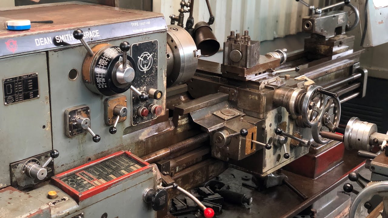 DEAN SMITH & GRACE 1307 X 40 GAP BED LATHE