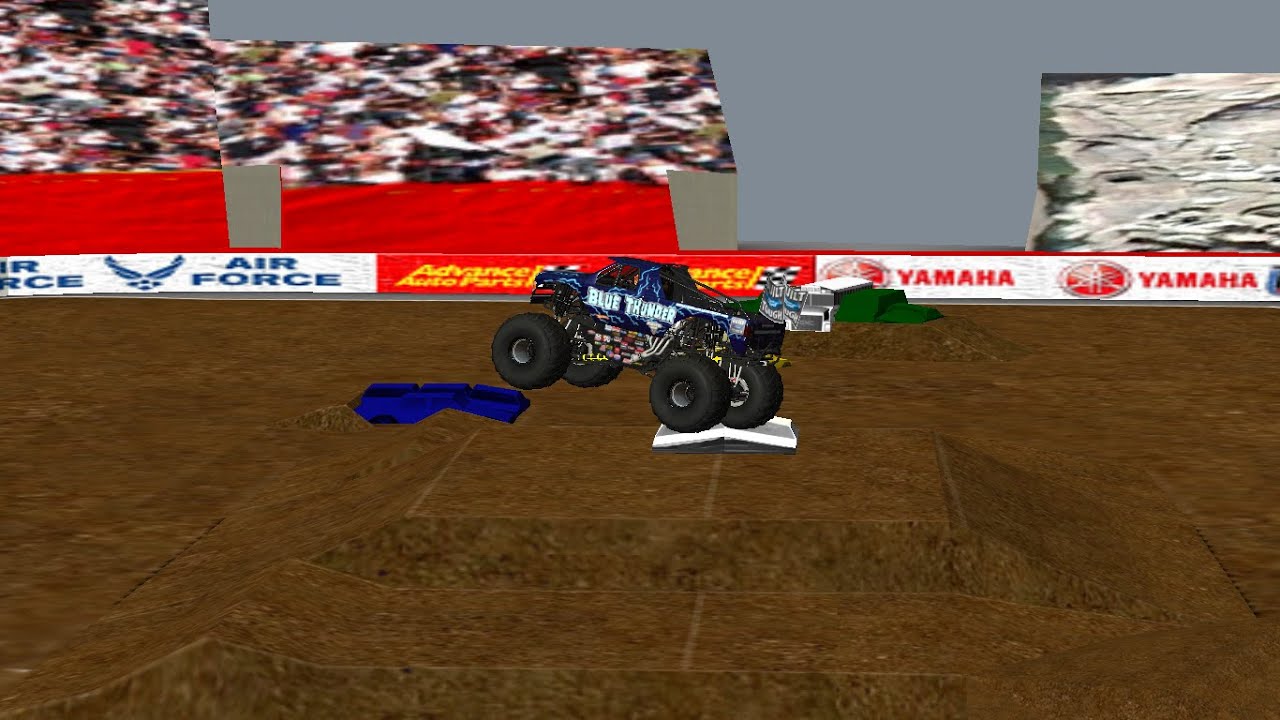 Rigs of Rods Monster Jam Blue Thunder @ Anaheim 2010