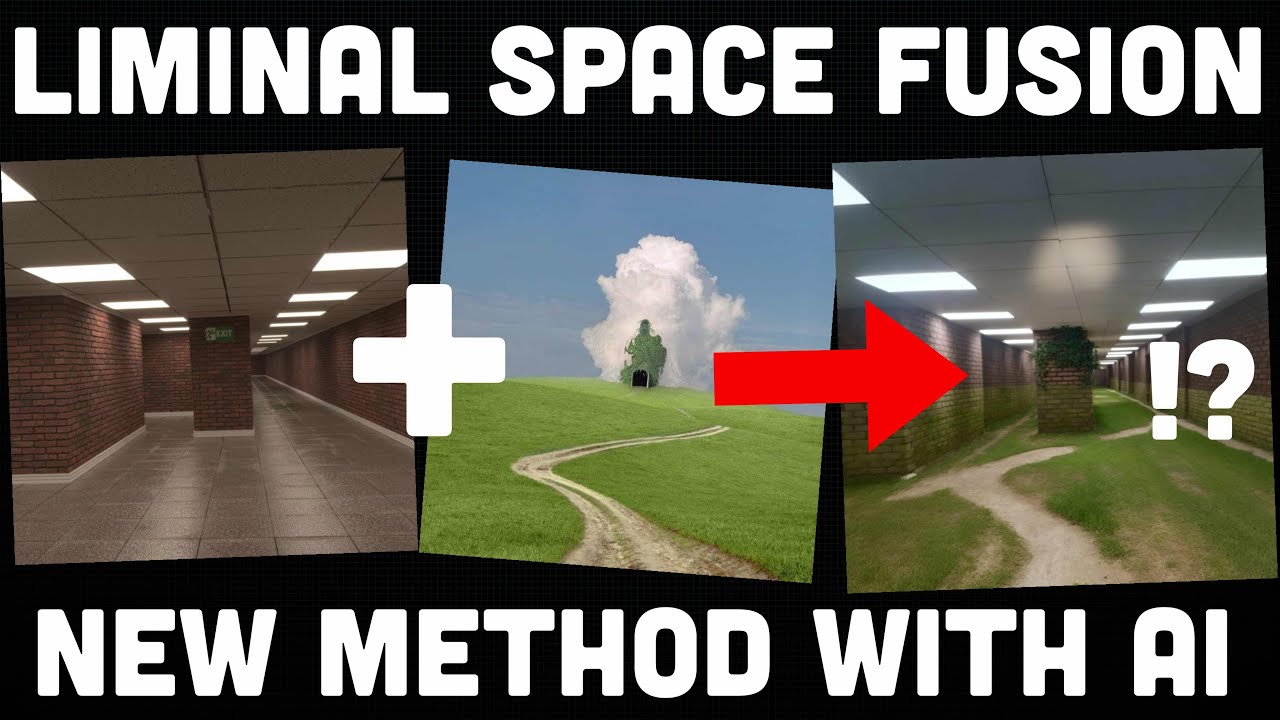 FUSING Liminal Spaces With AI (NEW METHOD)