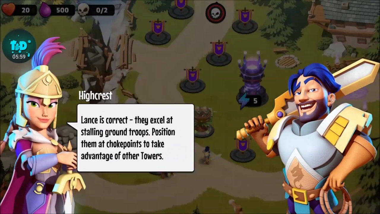 Castle Creeps TD: Chapter 1 - Lv1 To Lv4 ( 3 Stars Without Sentinel )