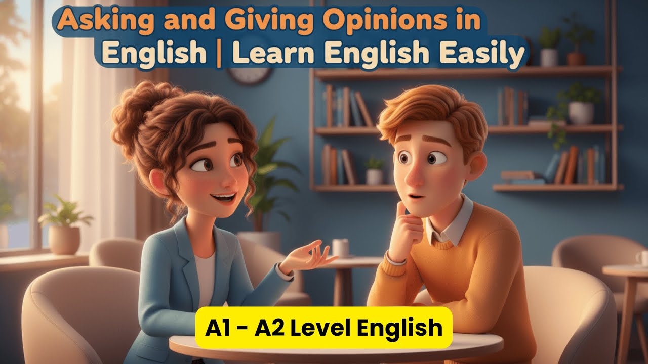 Asking and Giving Opinions in English | Daily English Conversation Practice | Learn English Easily