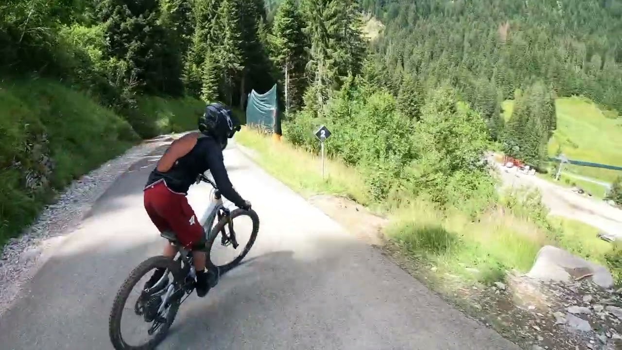 Air voltage Châtel bike park