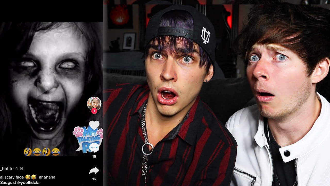 Реакция на САМЫЕ СТРАШНЫЕ Tik Tok всех времен.. | Колби Брок