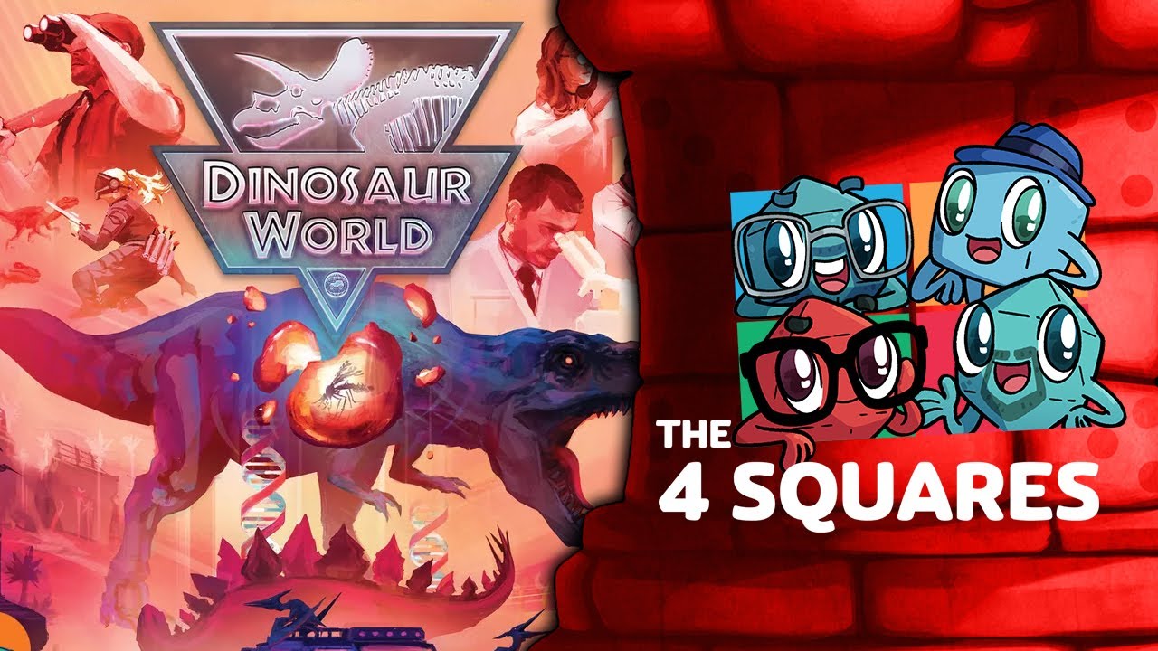 The 4 Squares Review - Dinosaur World