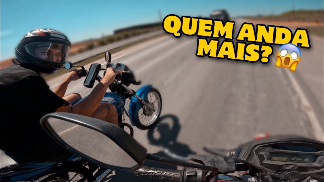 DUELO DAS 150!! INJETADA vs CARBURADA COM COMANDINHO!