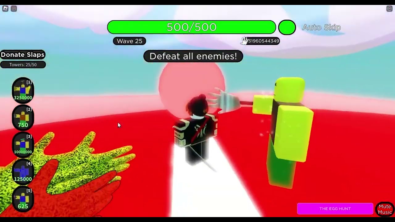 True calamity update (slap battle tower defense)
