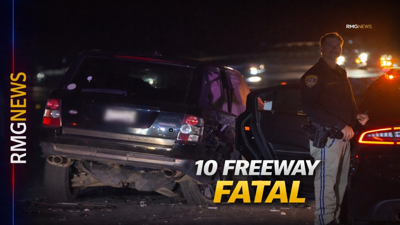 Sawtelle: Person Dead After Violent Range Rover Crash on 10 Freeway.